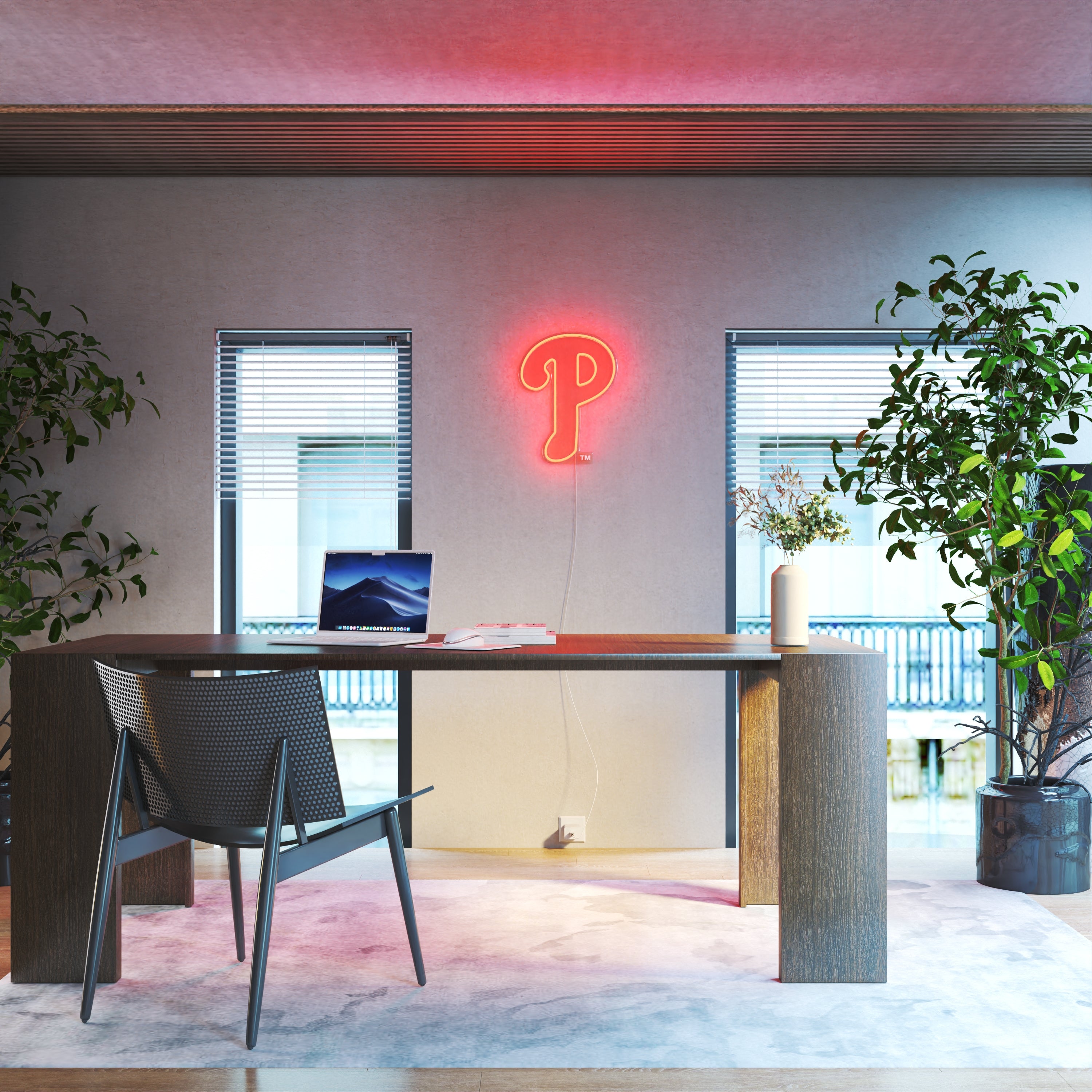 Philadelphia Phillies Logo, LED neon sign - YELLOWPOP USA