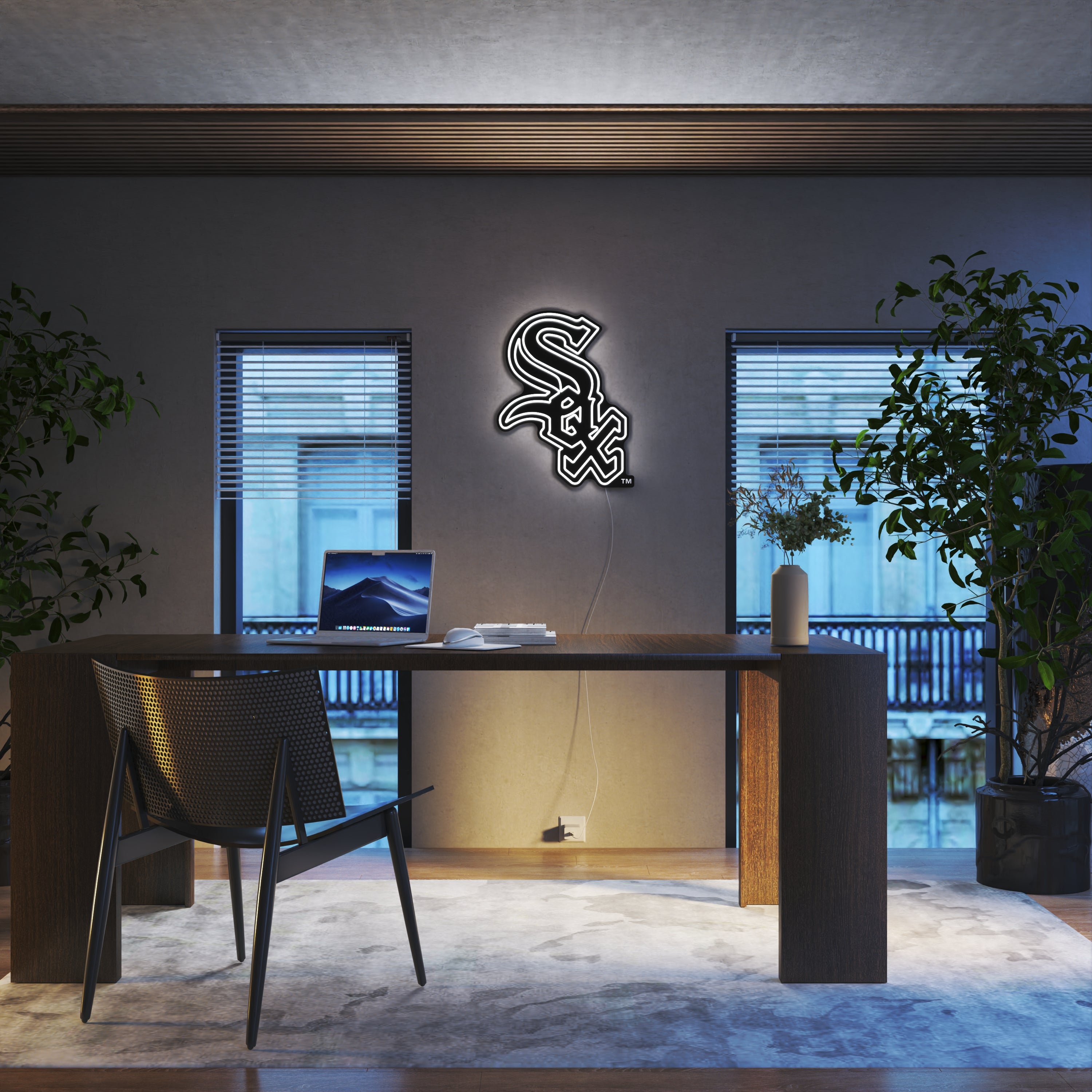 Chicago White Sox Logo, LED neon sign