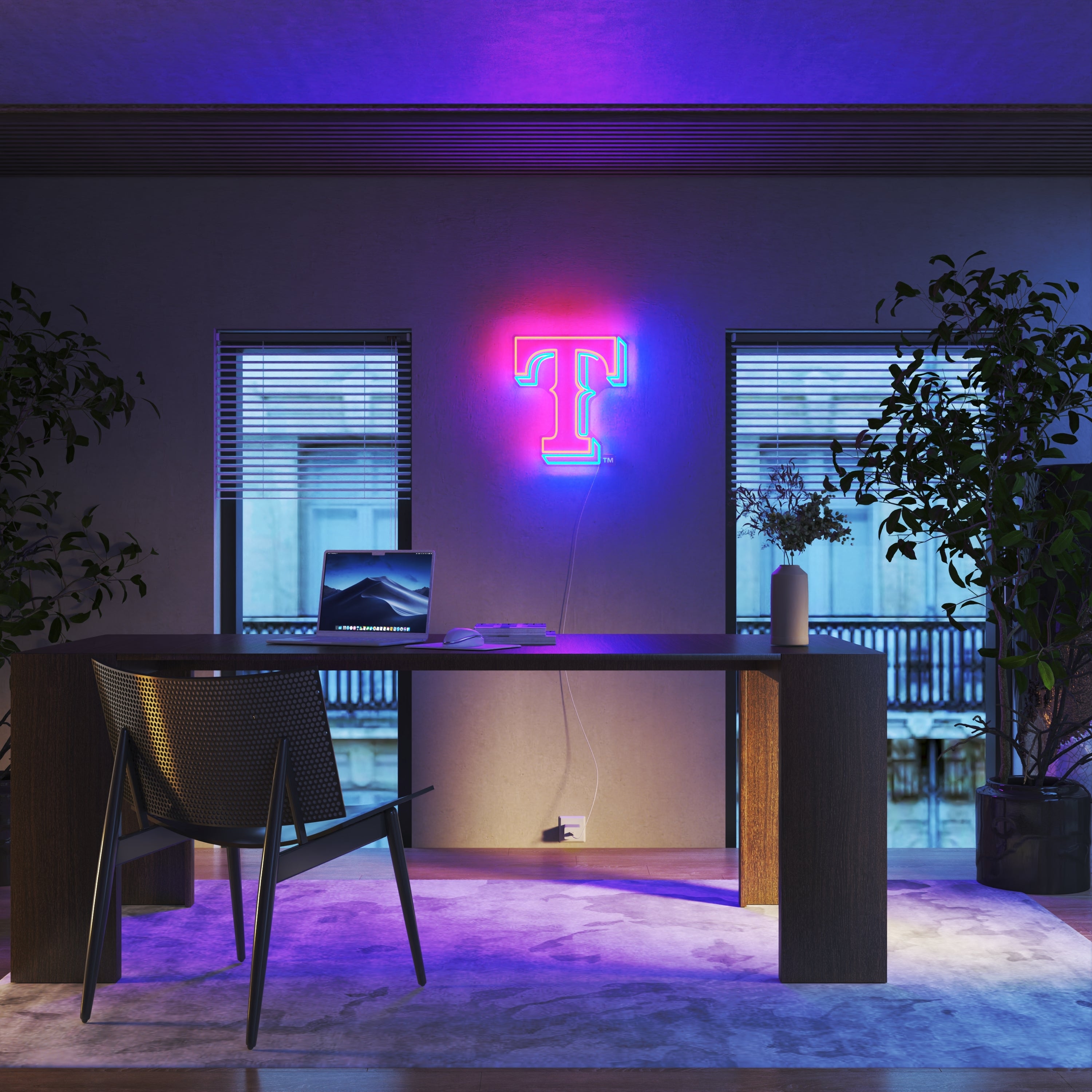 Texas Rangers Logo, LED neon sign – YELLOWPOP