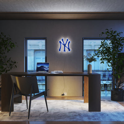 NYヤンキースのロゴ、LEDネオンサイン