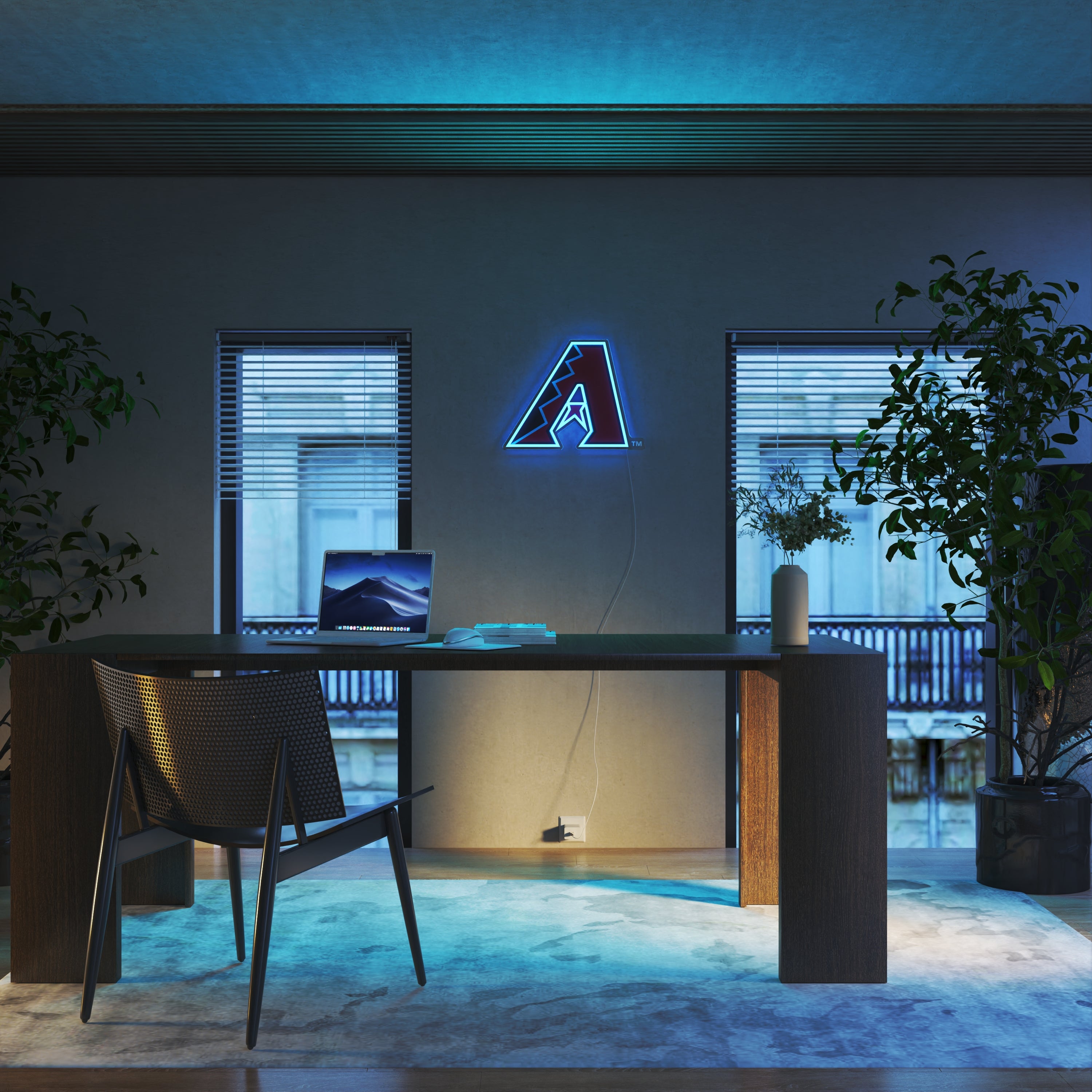 Arizona Diamondbacks Logo, LED neon sign