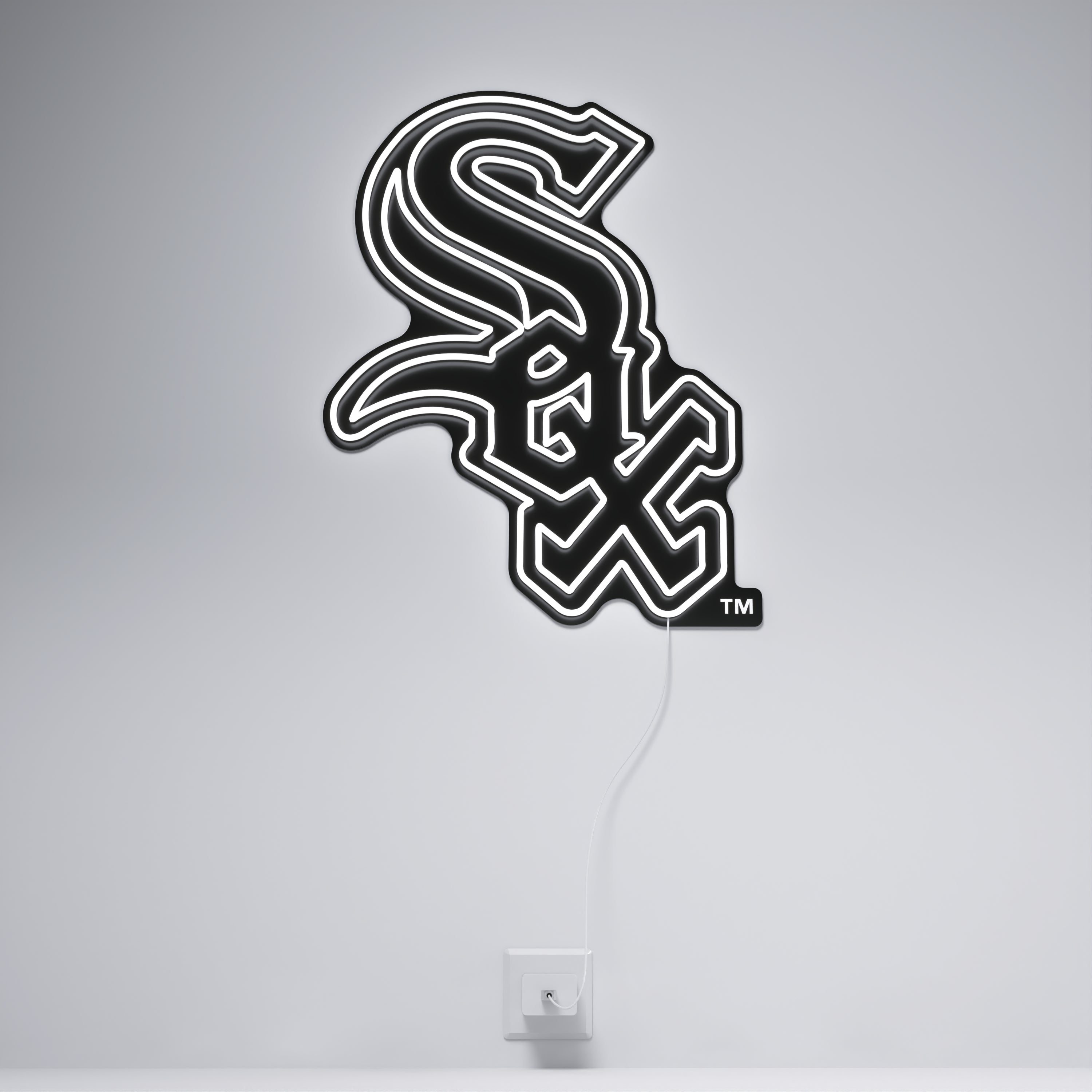 Chicago White Sox Logo, LED neon sign