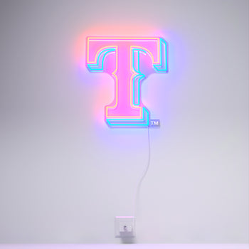 Texas Rangers Logo, LED neon sign