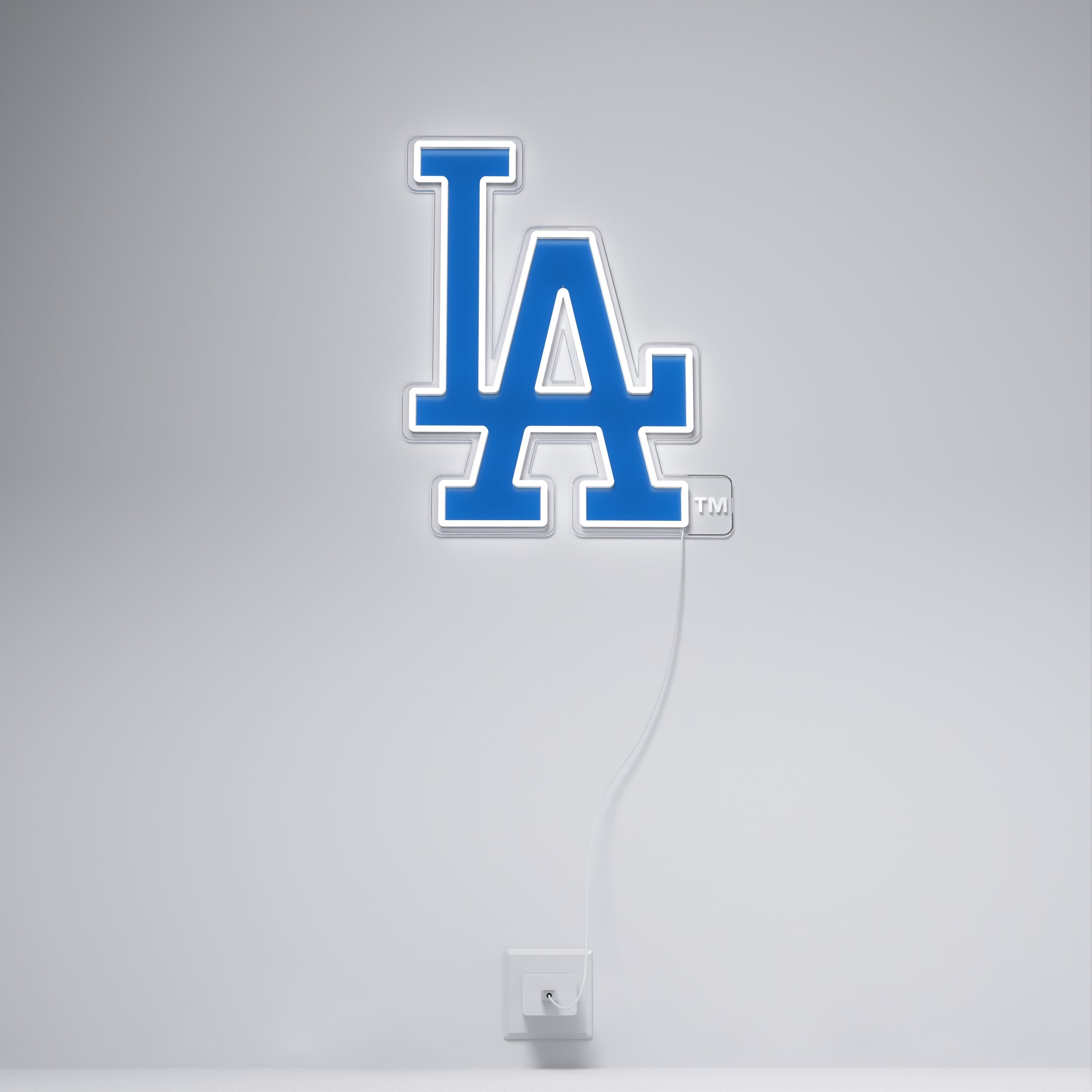 Los Angeles Dodgers Logo, LED neon sign