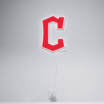 Cleveland Guardians Logo, LED neon sign