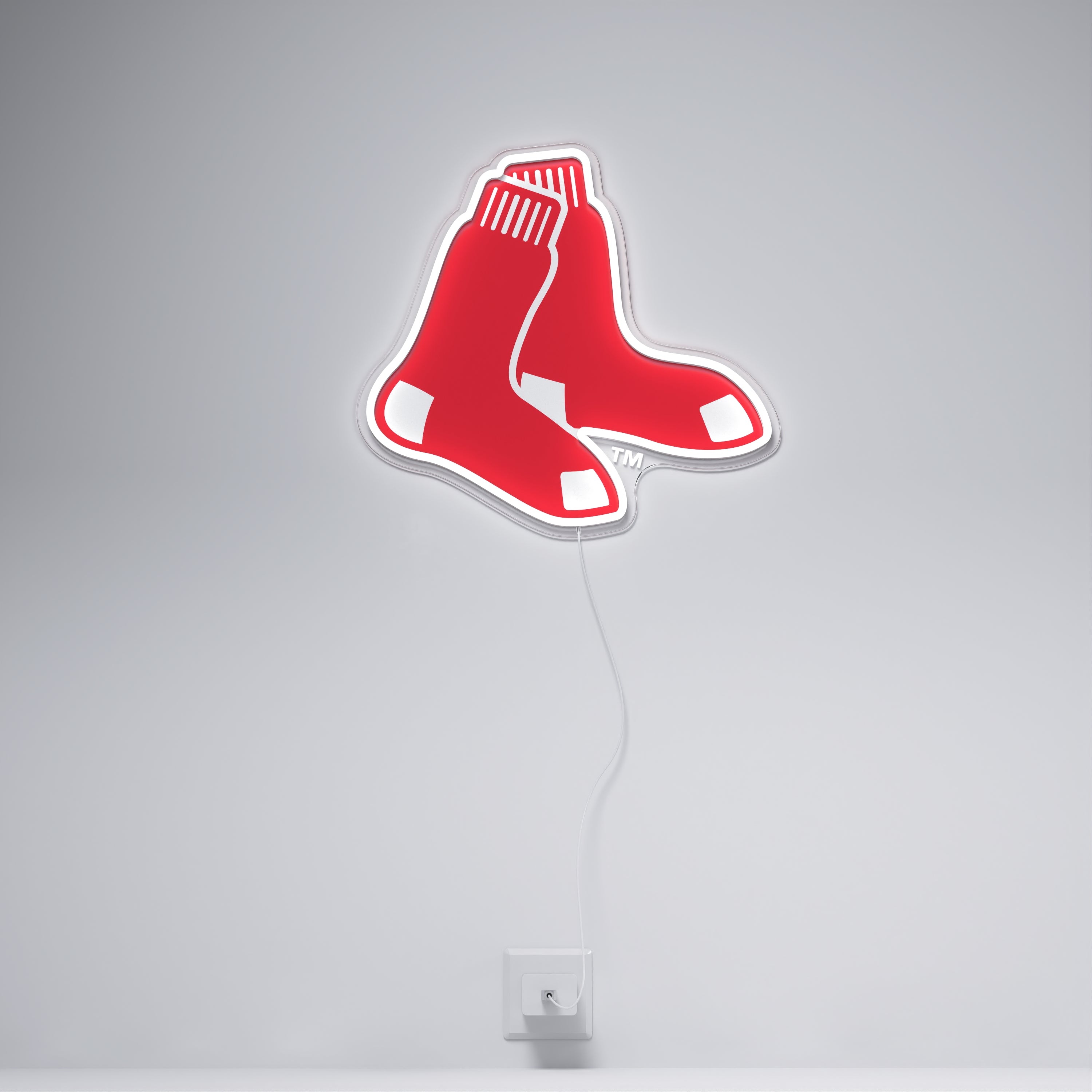 Boston Red Sox Logo, LED neon sign