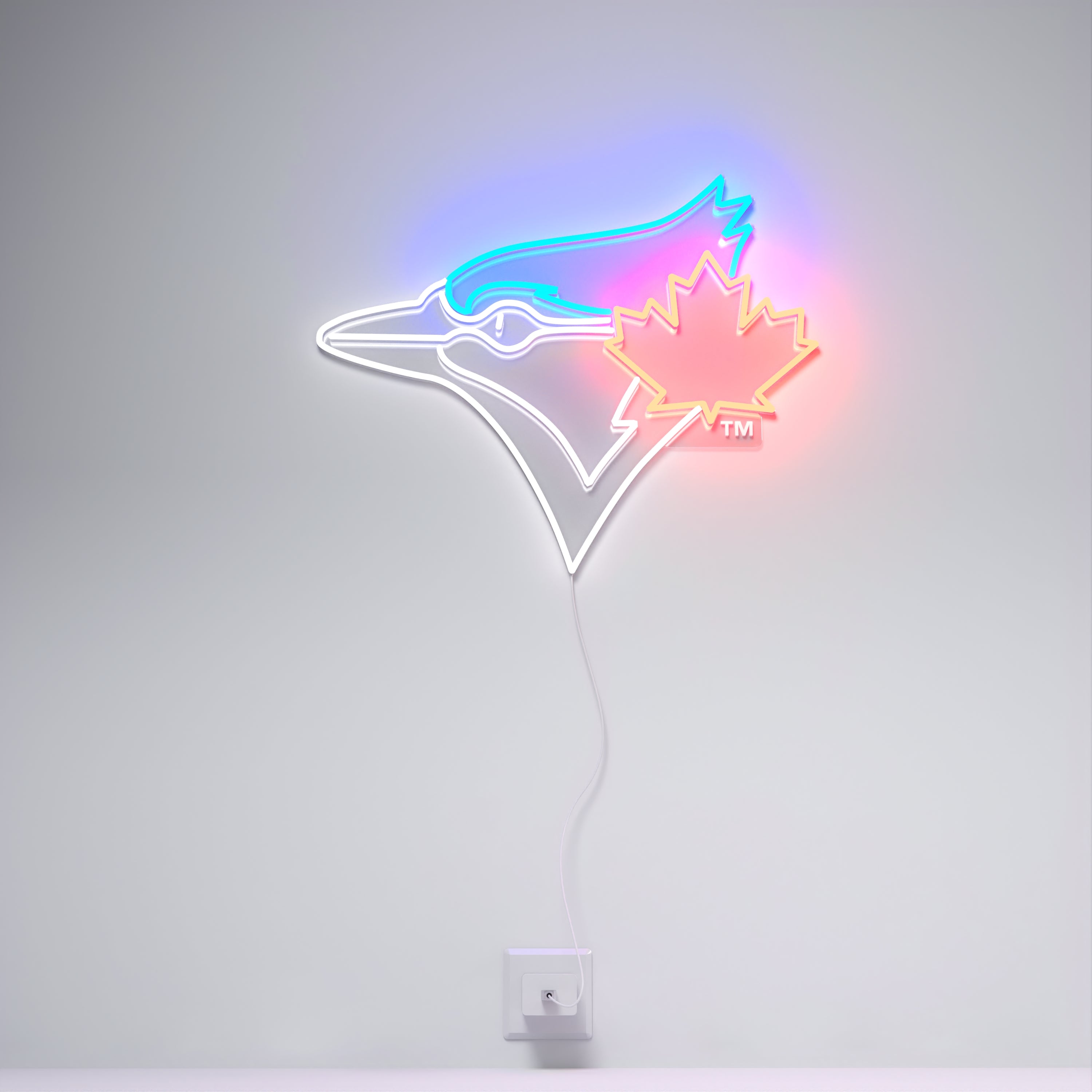 トロント・ブルージェイズのロゴ、LEDネオンサイン