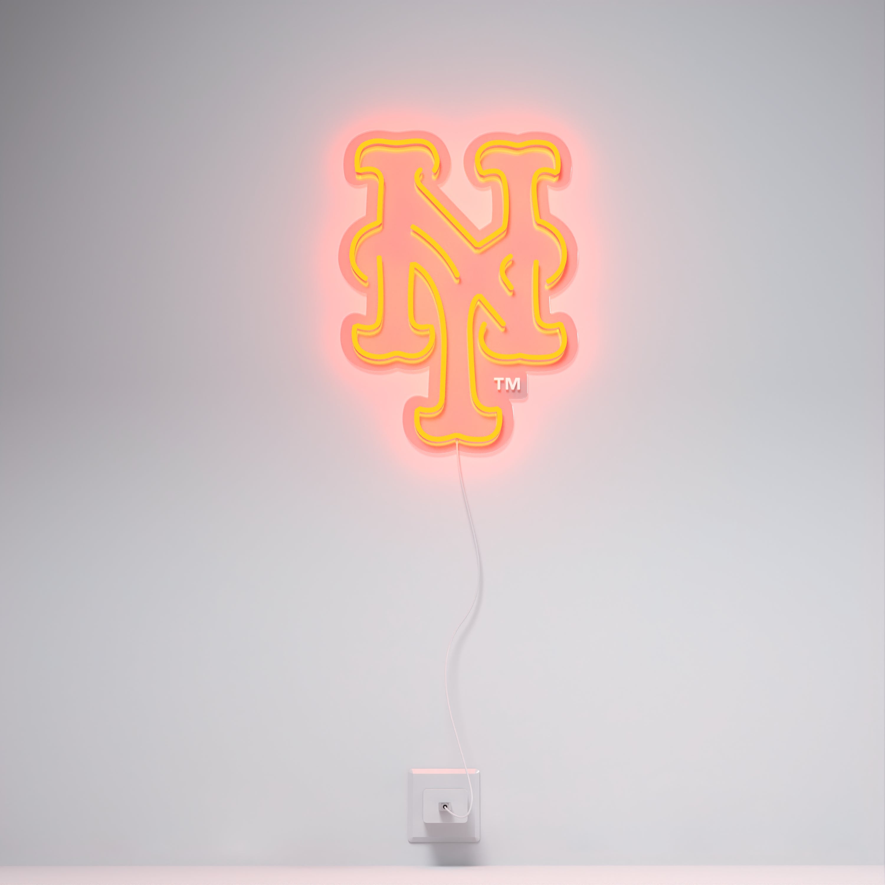 New York Mets Logo, LED neon sign