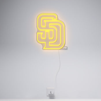 San Diego Padres Logo, LED neon sign