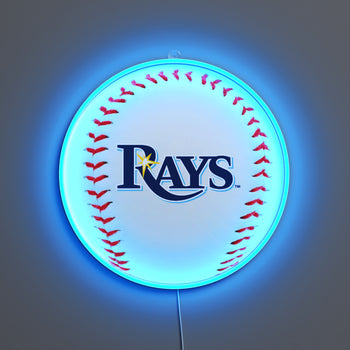 Tampa Bay Rays Baseball, LED neon sign