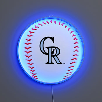 Colorado Rockies Baseball, LED neon sign