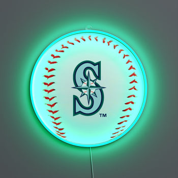 Seattle Mariners Baseball, LED neon sign