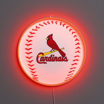 St Louis Cardinals Baseball, LED neon sign