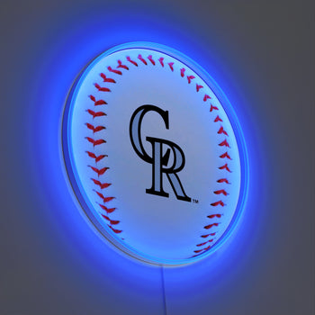 Colorado Rockies Baseball, LED neon sign