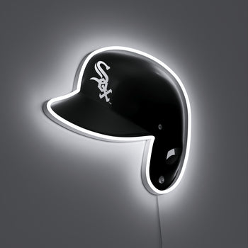 Chicago White Sox Helmet, LED neon sign