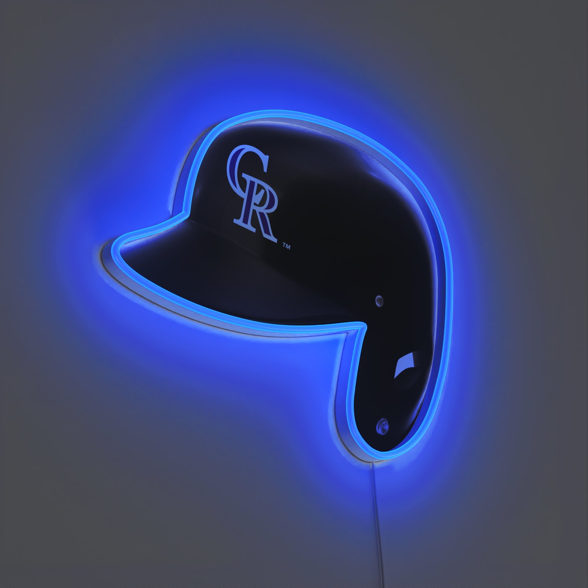 Colorado Rockies Helmet, LED neon sign