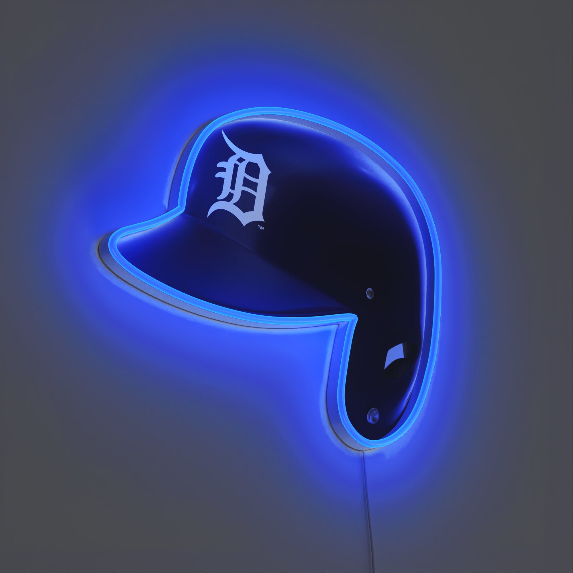 Detroit Tigers Helmet, LED neon sign