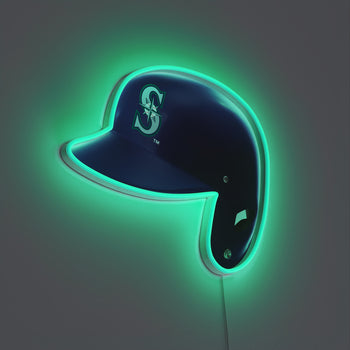 Seattle Mariners Helmet, LED neon sign