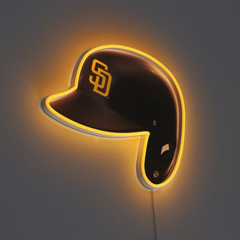 San Diego Padres Helmet, LED neon sign