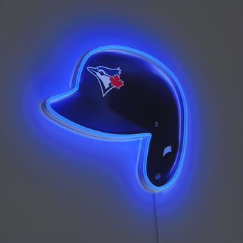 Toronto Blue Jays Helmet, LED neon sign