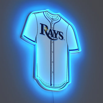 Tampa Bay Rays Jersey, LED neon sign