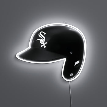 Chicago White Sox Helmet, LED neon sign