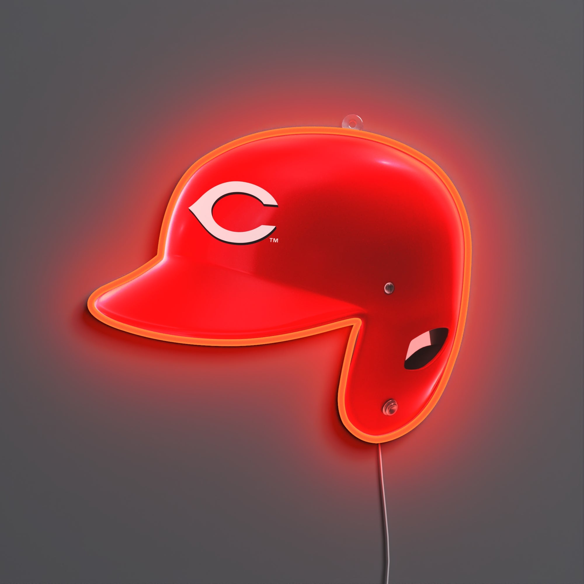 Cincinnati Reds Helmet, LED neon sign