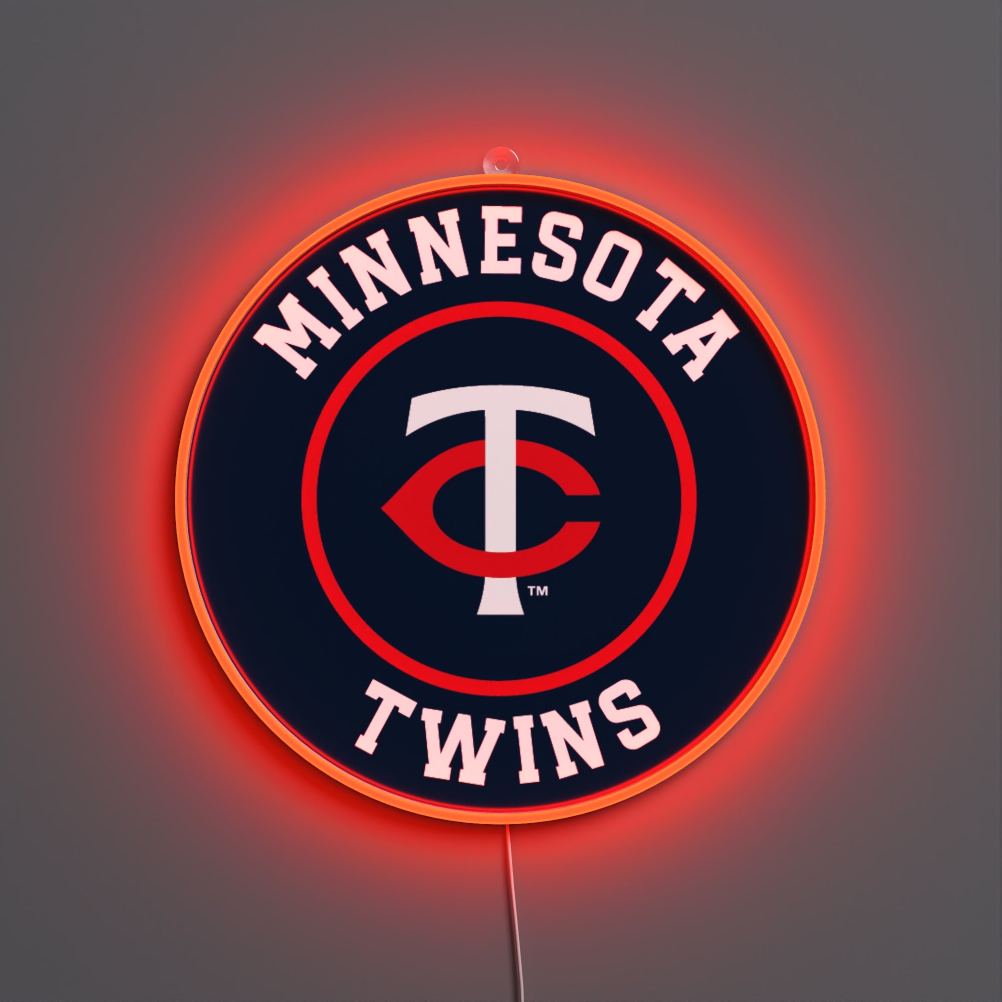 Minnesota Twins Rounded Logo, LED neon sign - YELLOWPOP USA