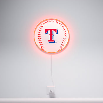 Texas Rangers Baseball, LED neon sign