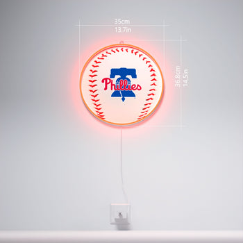 Philadelphia Phillies Baseball, LED neon sign