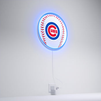 Chicago Cubs Baseball, LED neon sign