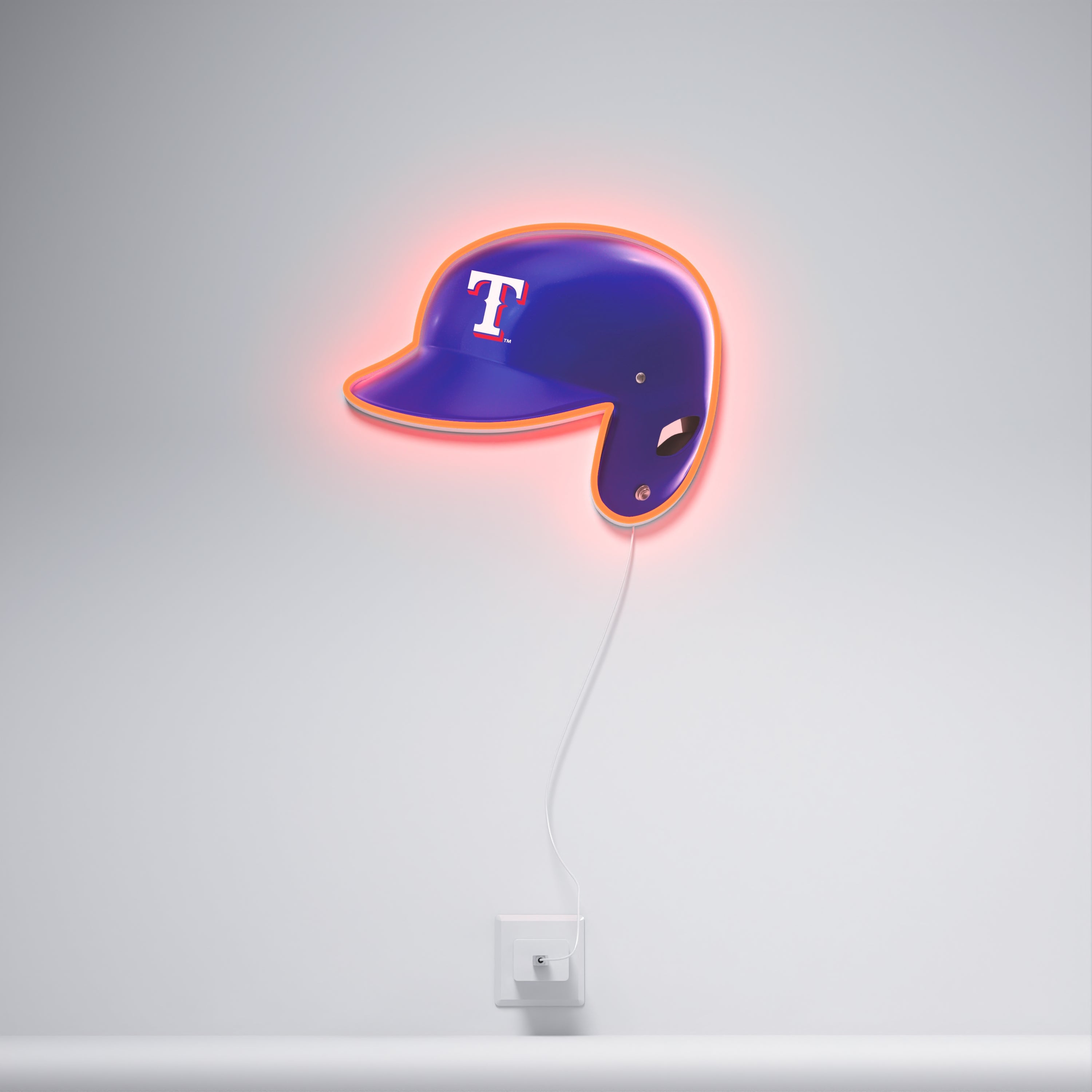 Texas Rangers Helmet, LED neon sign - YELLOWPOP USA