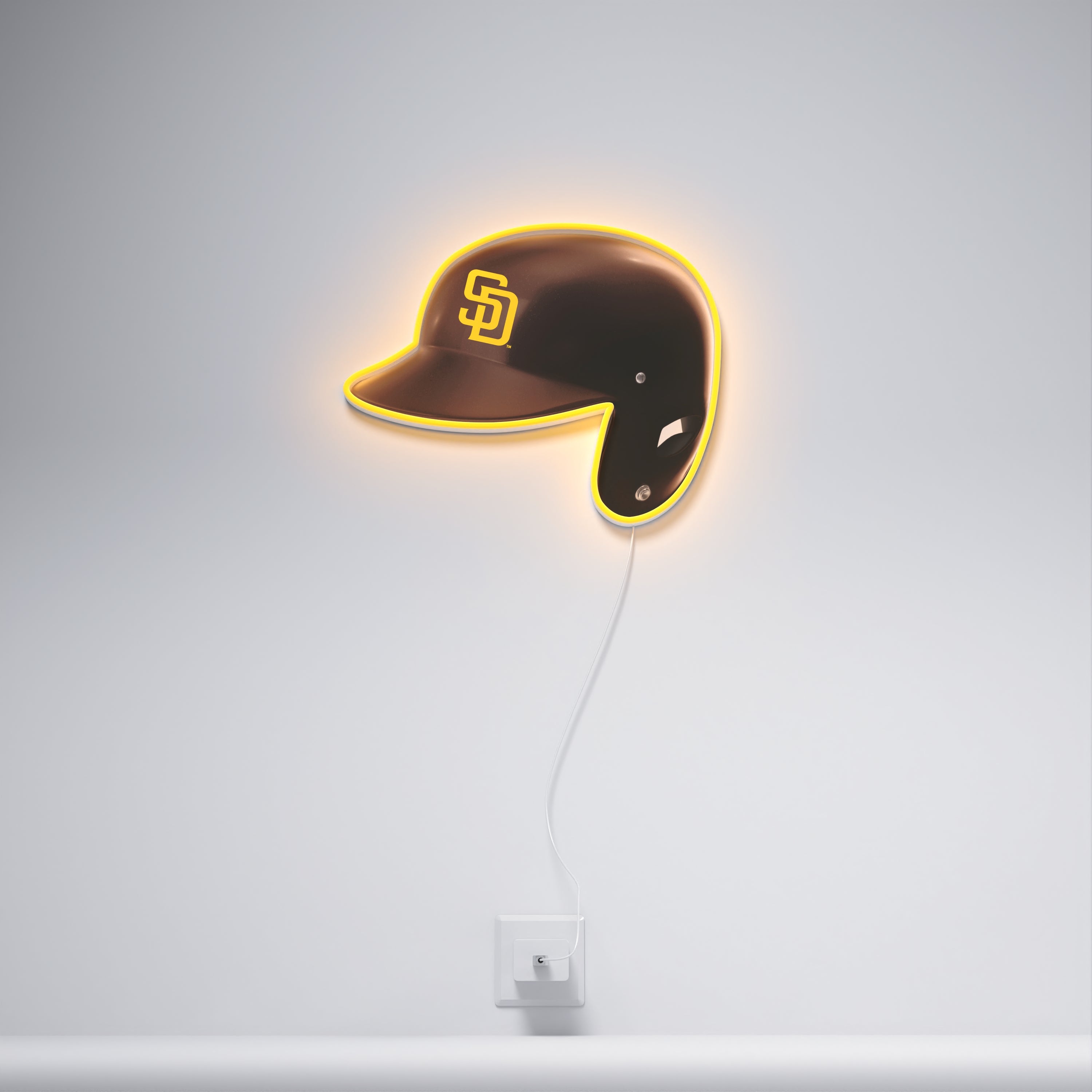 San Diego Padres Helmet, LED neon sign - YELLOWPOP USA