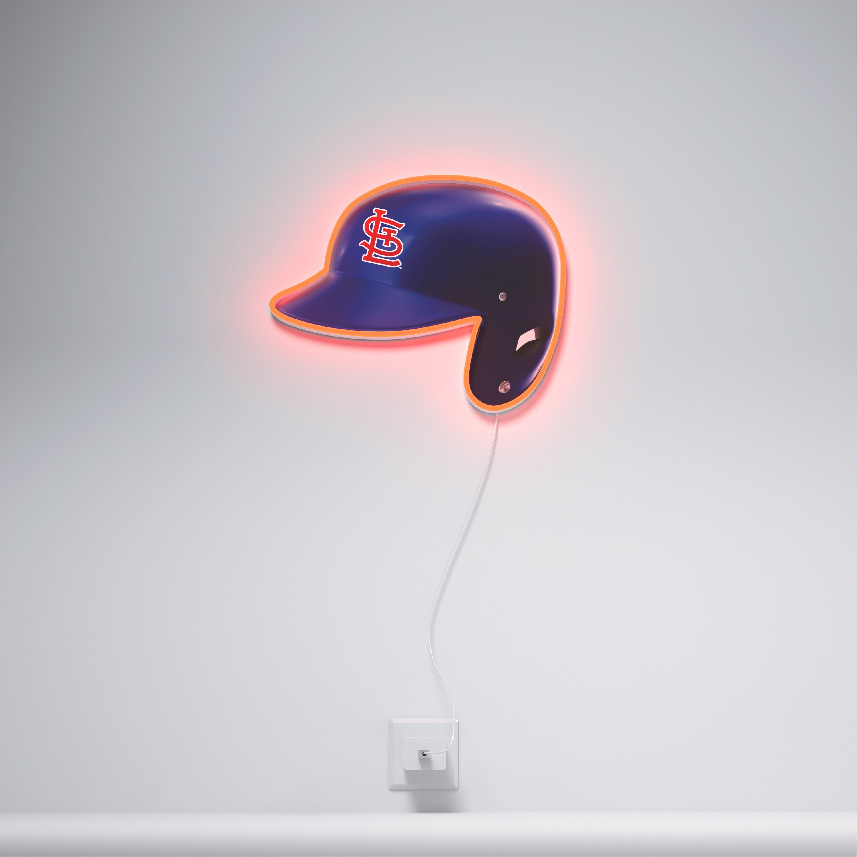 St Louis Cardinals Helmet, LED neon sign - YELLOWPOP USA
