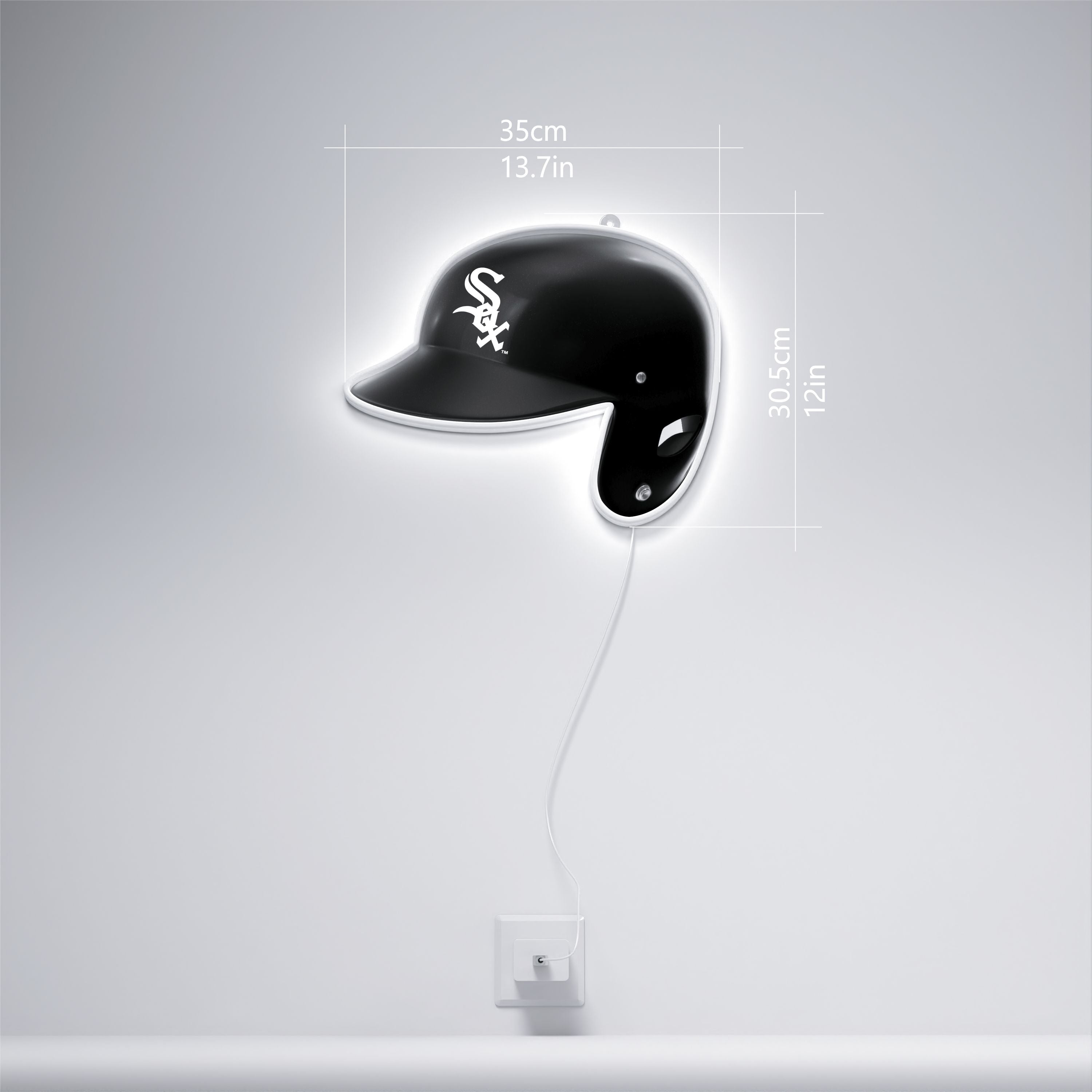Chicago White Sox Helmet, LED neon sign - YELLOWPOP USA