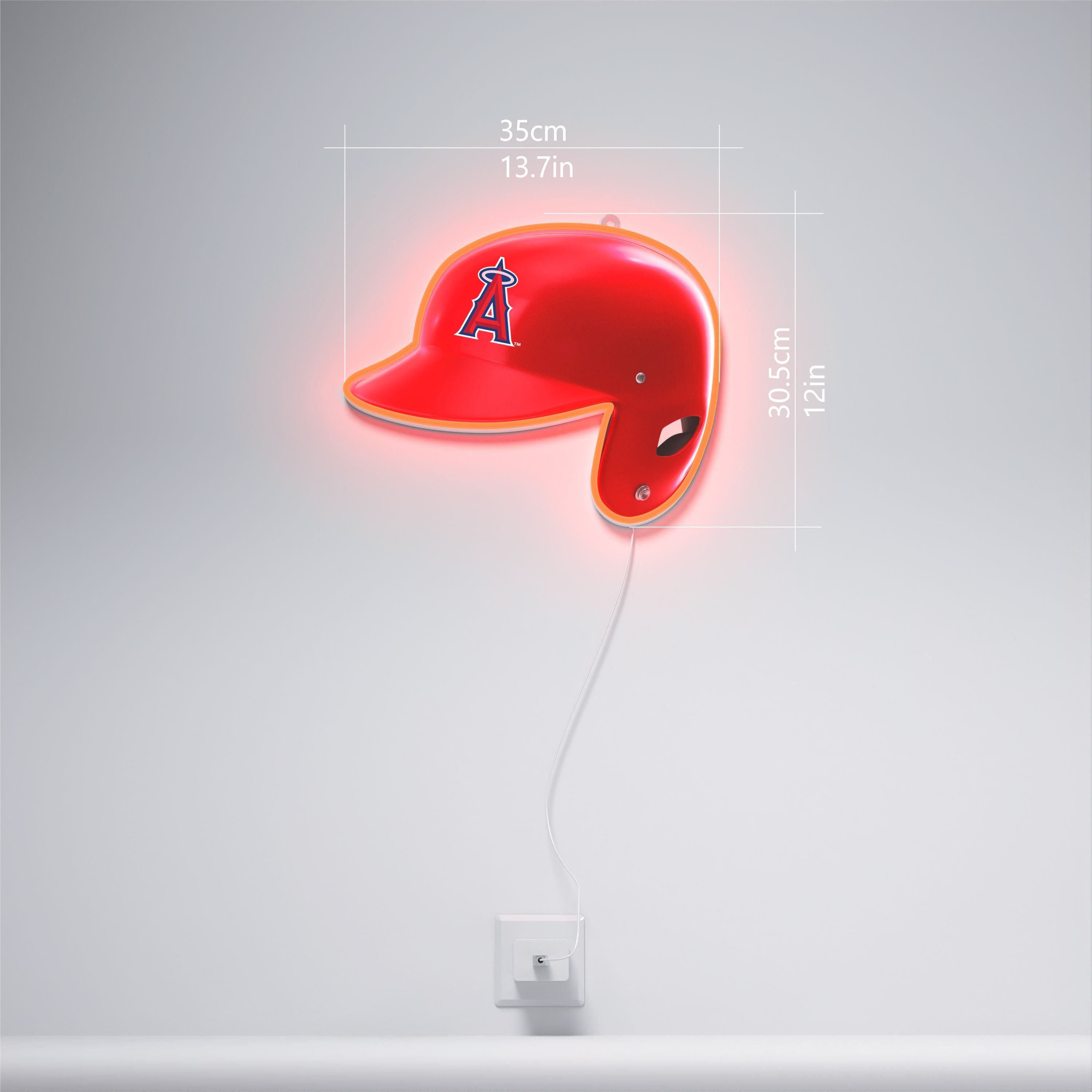 Los Angeles Angels Helmet, LED neon sign - YELLOWPOP USA