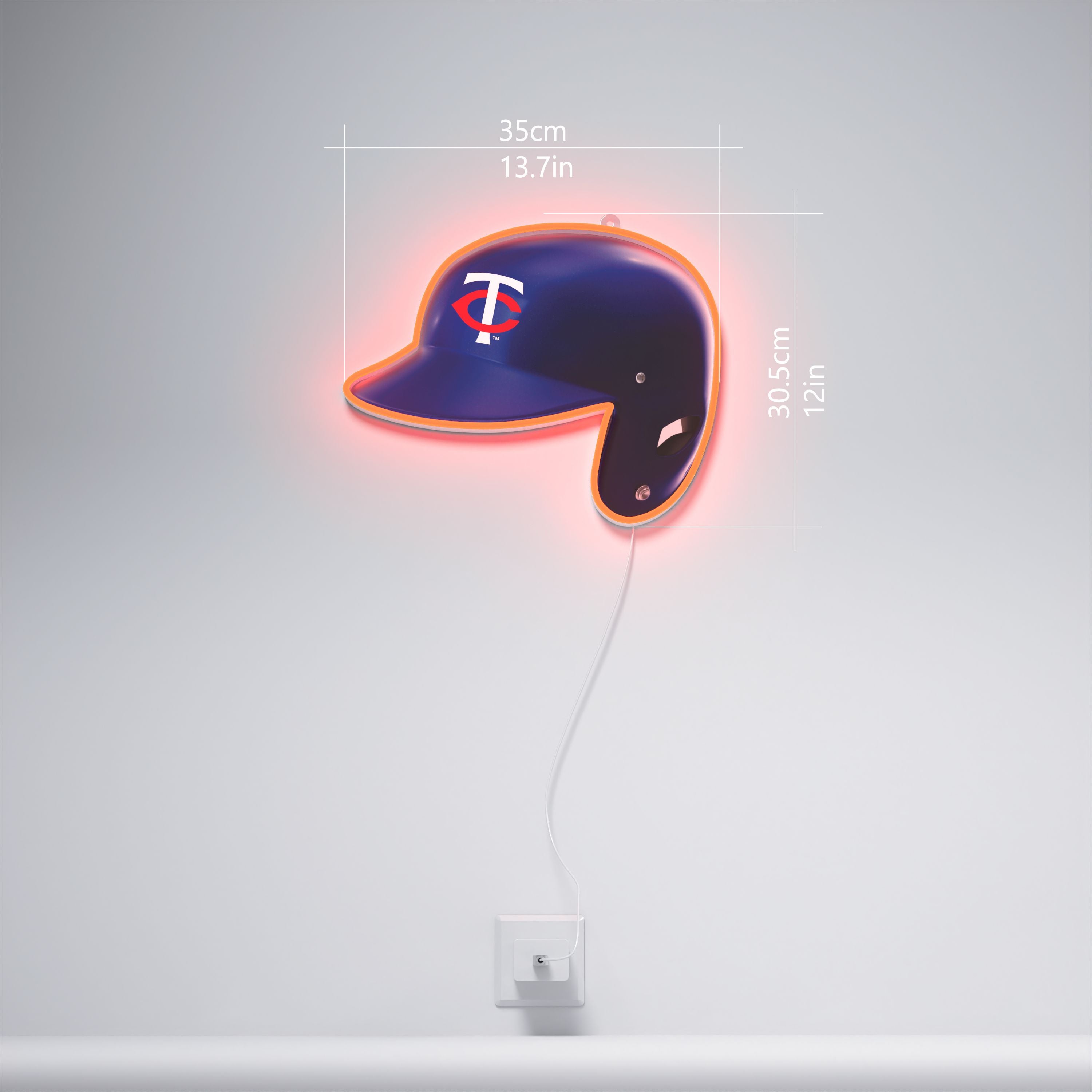 Minnesota Twins Helmet, LED neon sign - YELLOWPOP USA