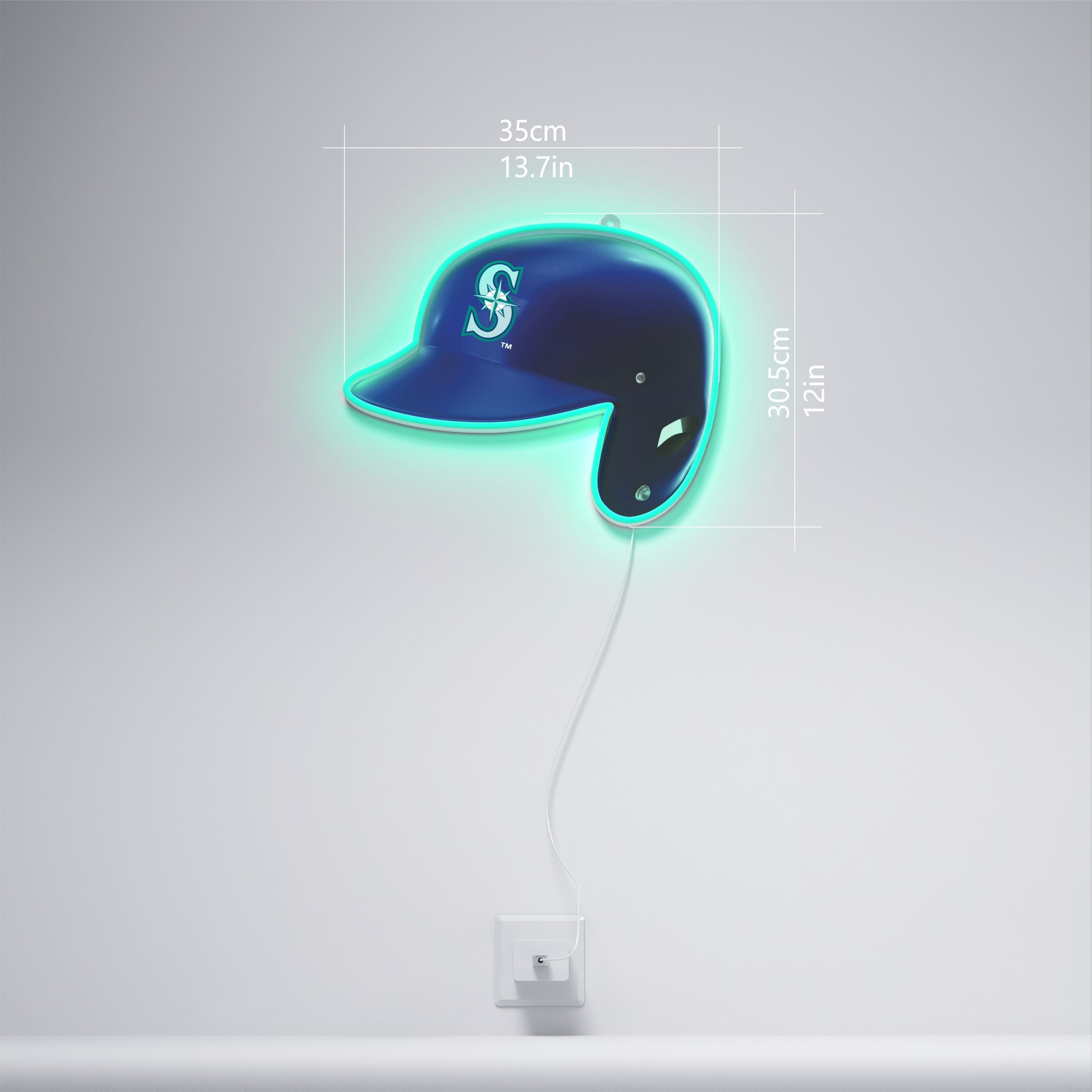 Seattle Mariners Helmet, LED neon sign - YELLOWPOP USA