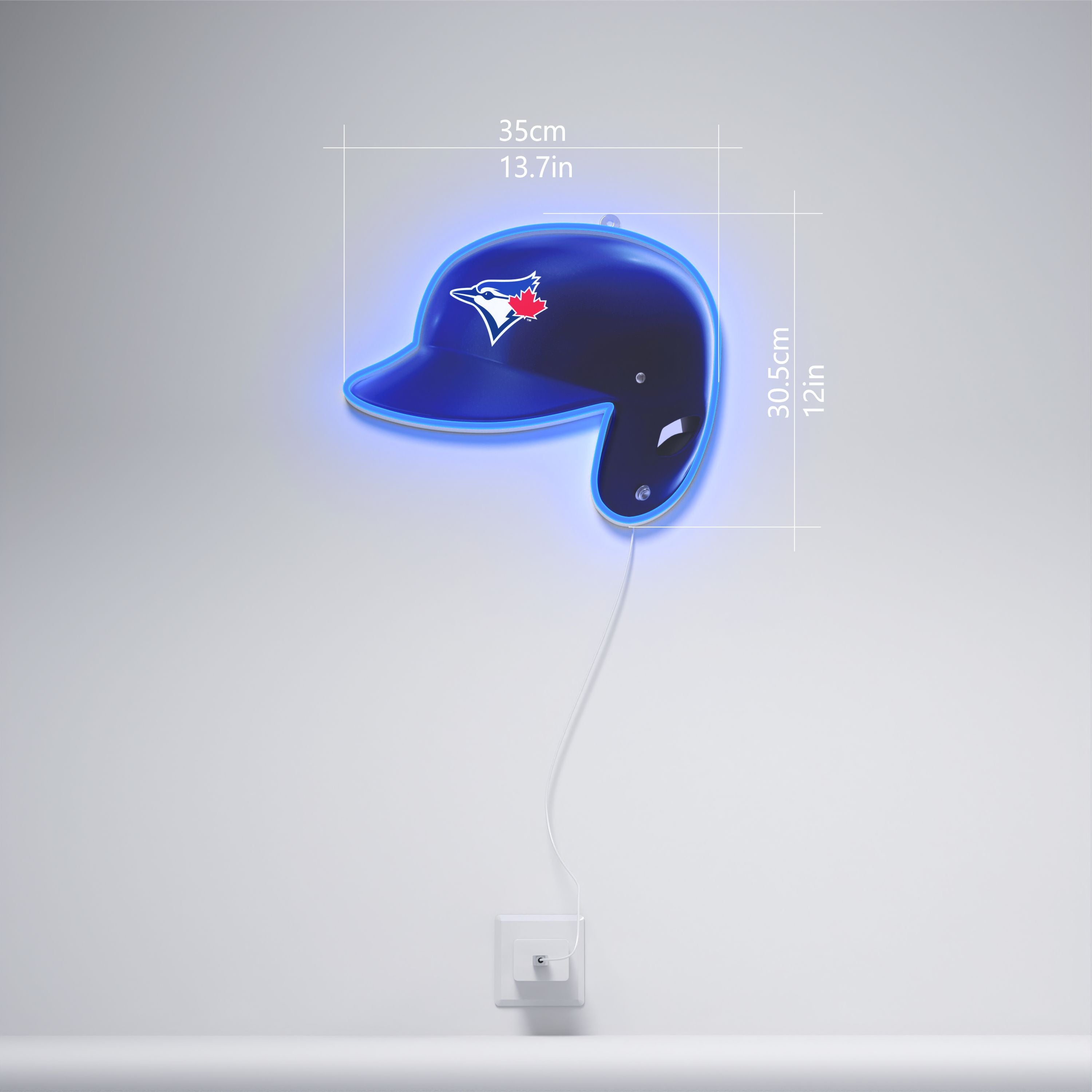 Toronto Blue Jays Helmet, LED neon sign