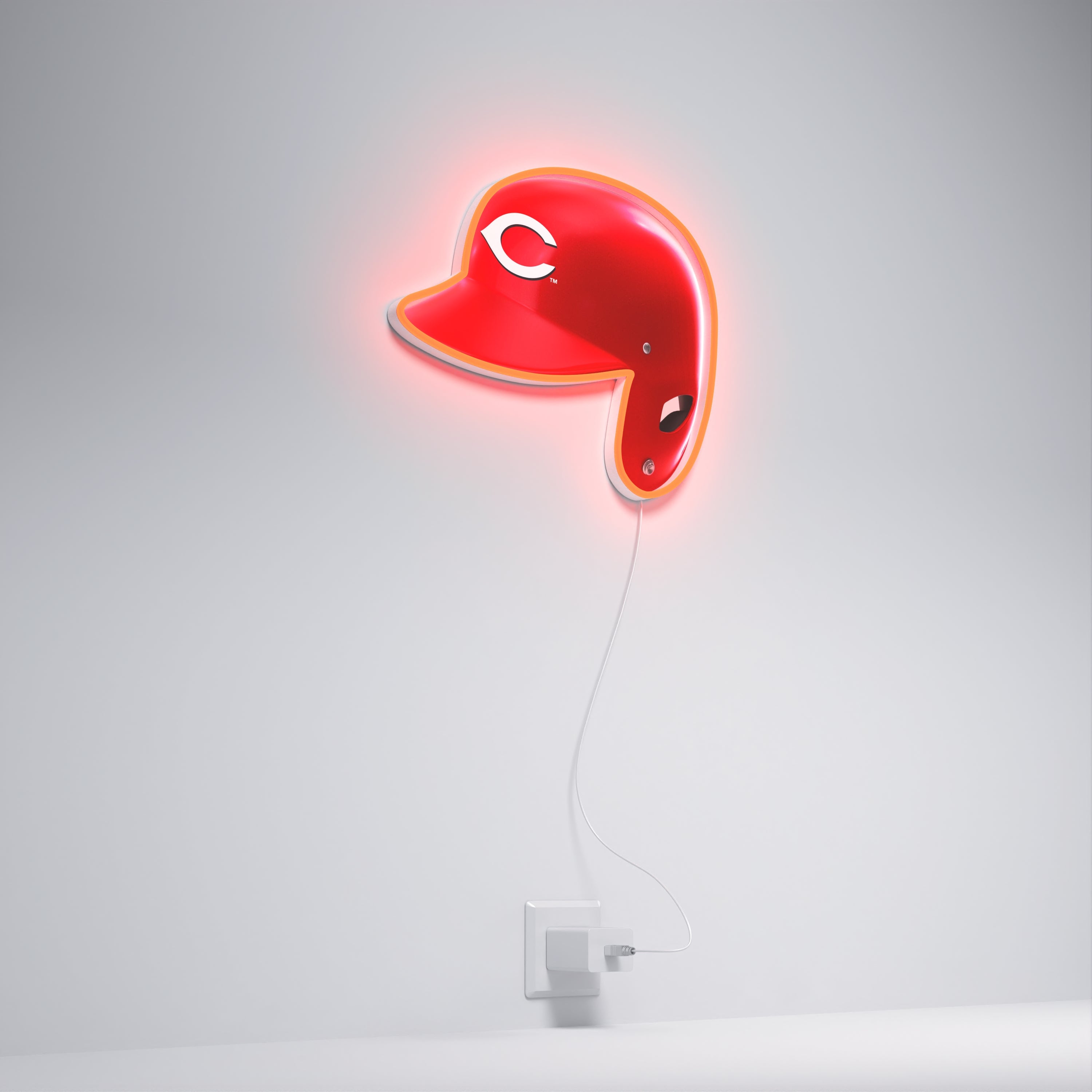 Cincinnati Reds Helmet, LED neon sign