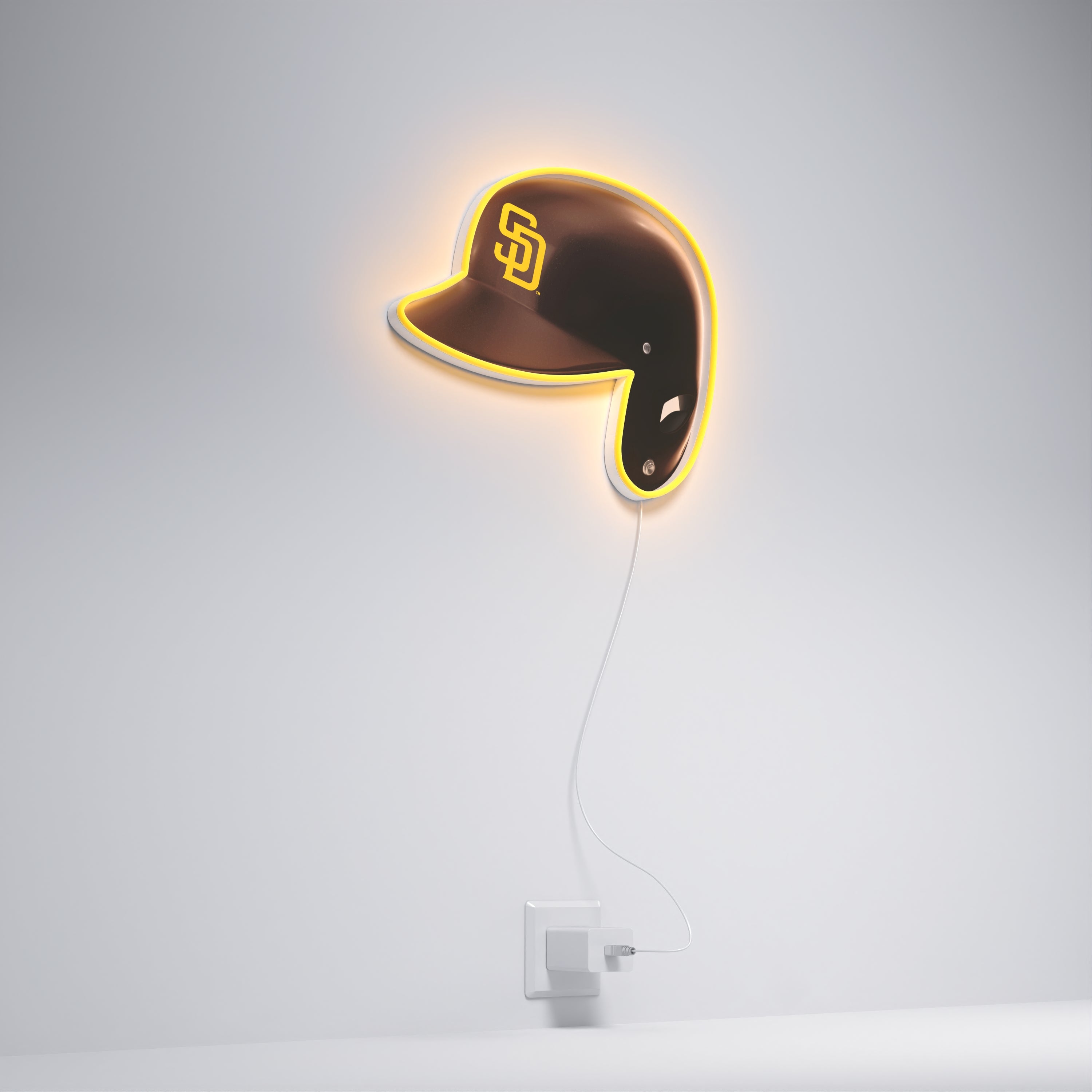 San Diego Padres Helmet, LED neon sign - YELLOWPOP USA