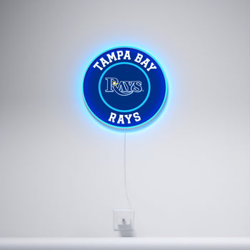 Tampa Bay Rays Rounded Logo, LED neon sign