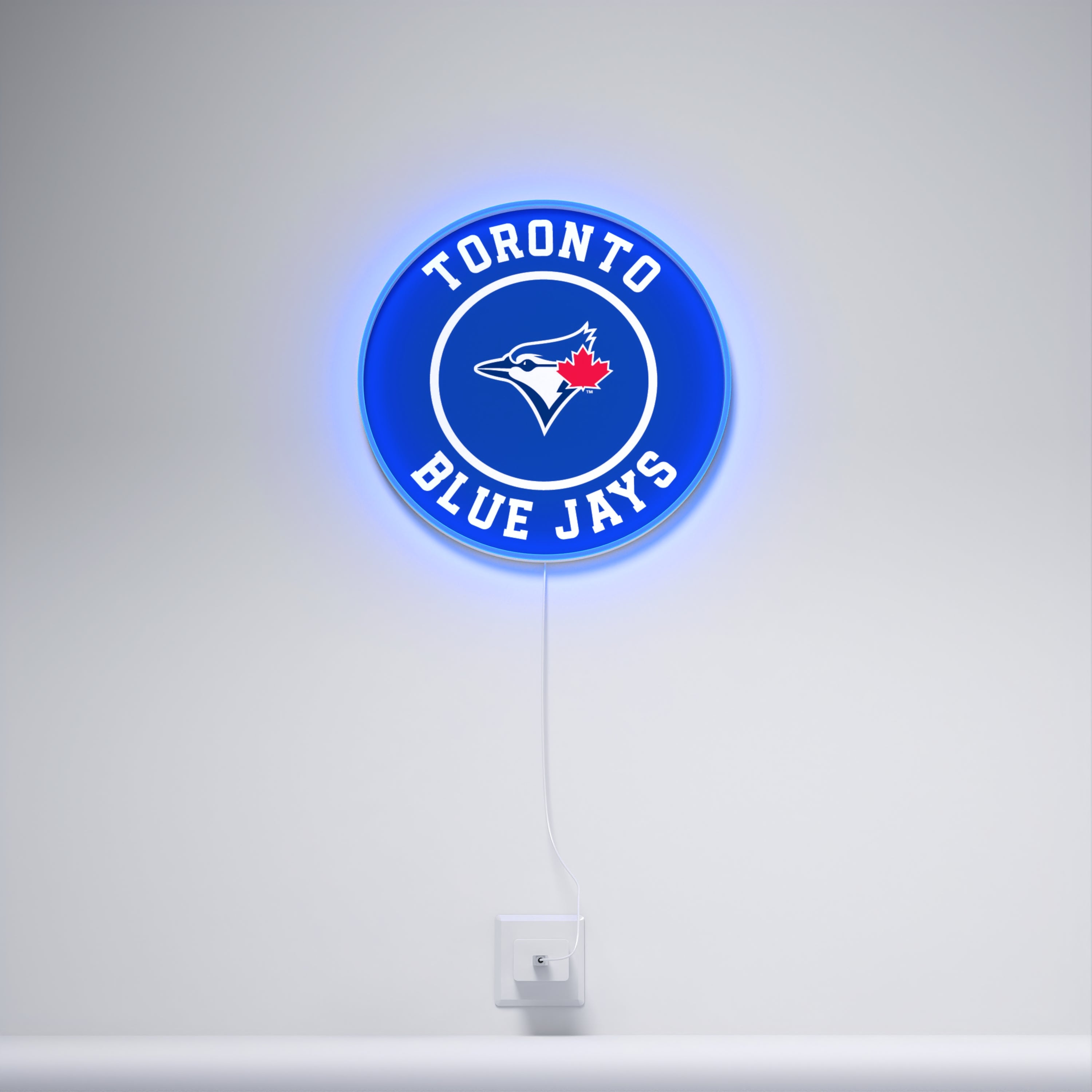 Toronto Blue Jays Rounded Logo, LED neon sign - YELLOWPOP USA