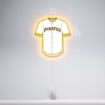 Pittsburgh Pirates Jersey, LED neon sign