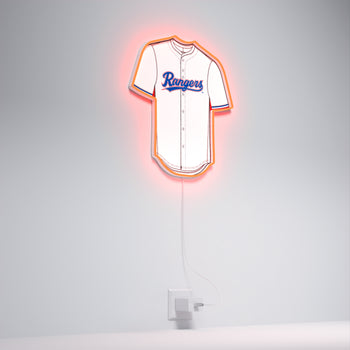 Texas Rangers Jersey, LED neon sign