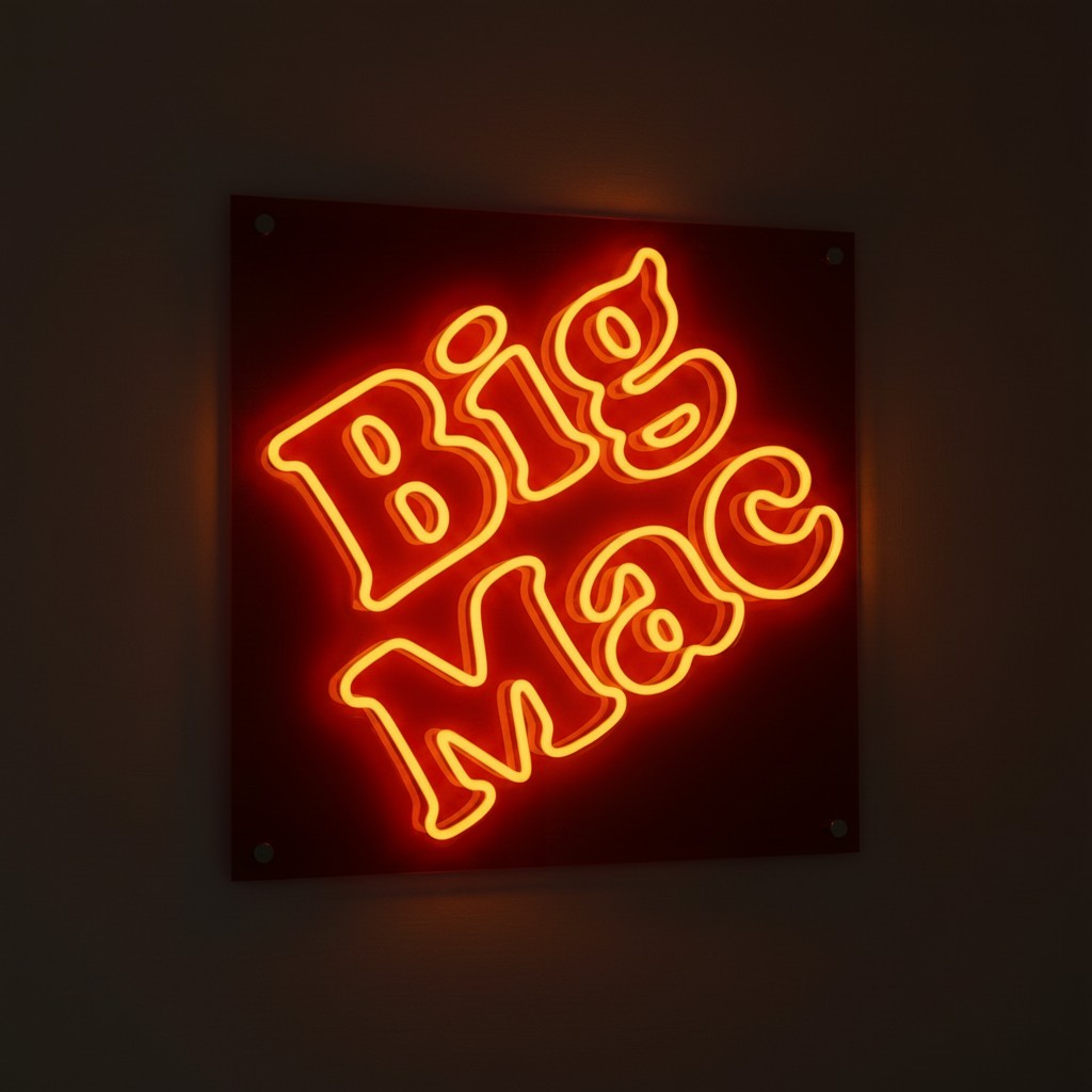 Big Mac Text - McDonalds x Yellowpop - YELLOWPOP USA