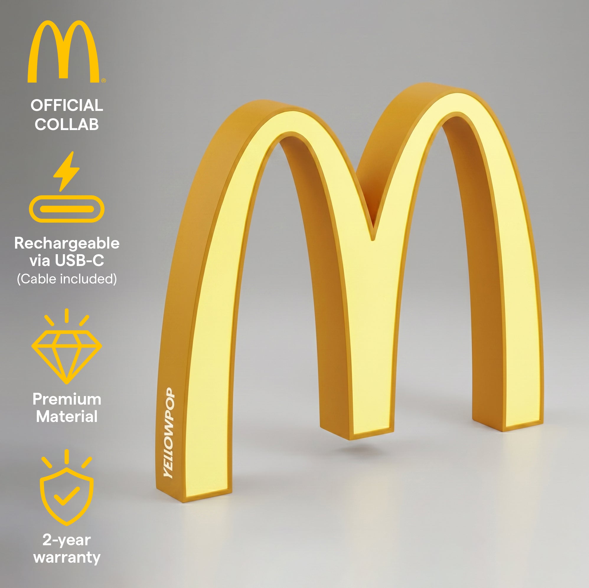 Yellow Arches Popbox - McDonalds x Yellowpop - YELLOWPOP USA