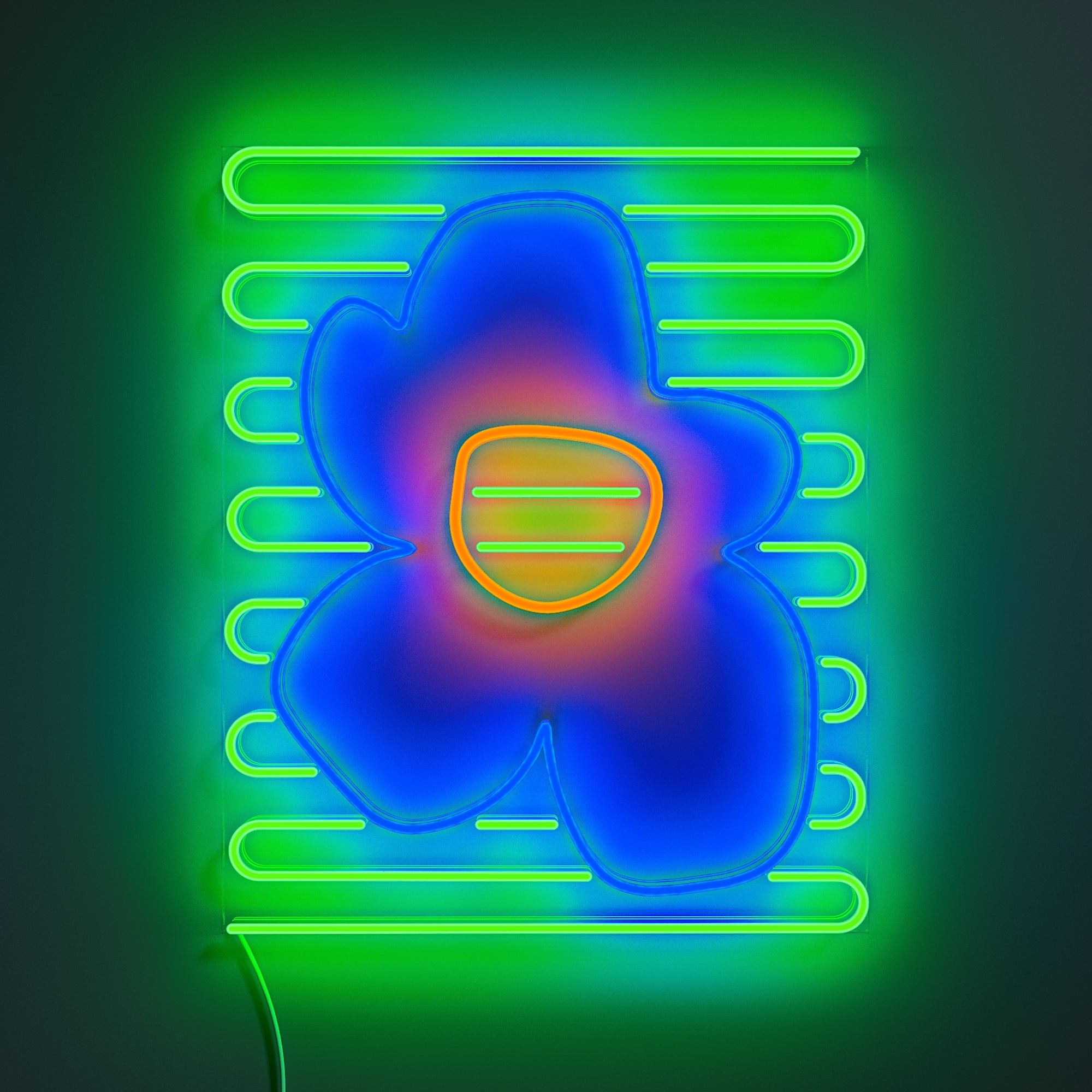 Blue Flower by Micke Lindebergh - Yellowpop - YELLOWPOP USA