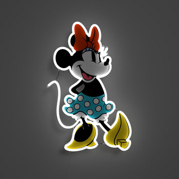 Minnie Mouse Full body by Yellowpop, LED neon sign