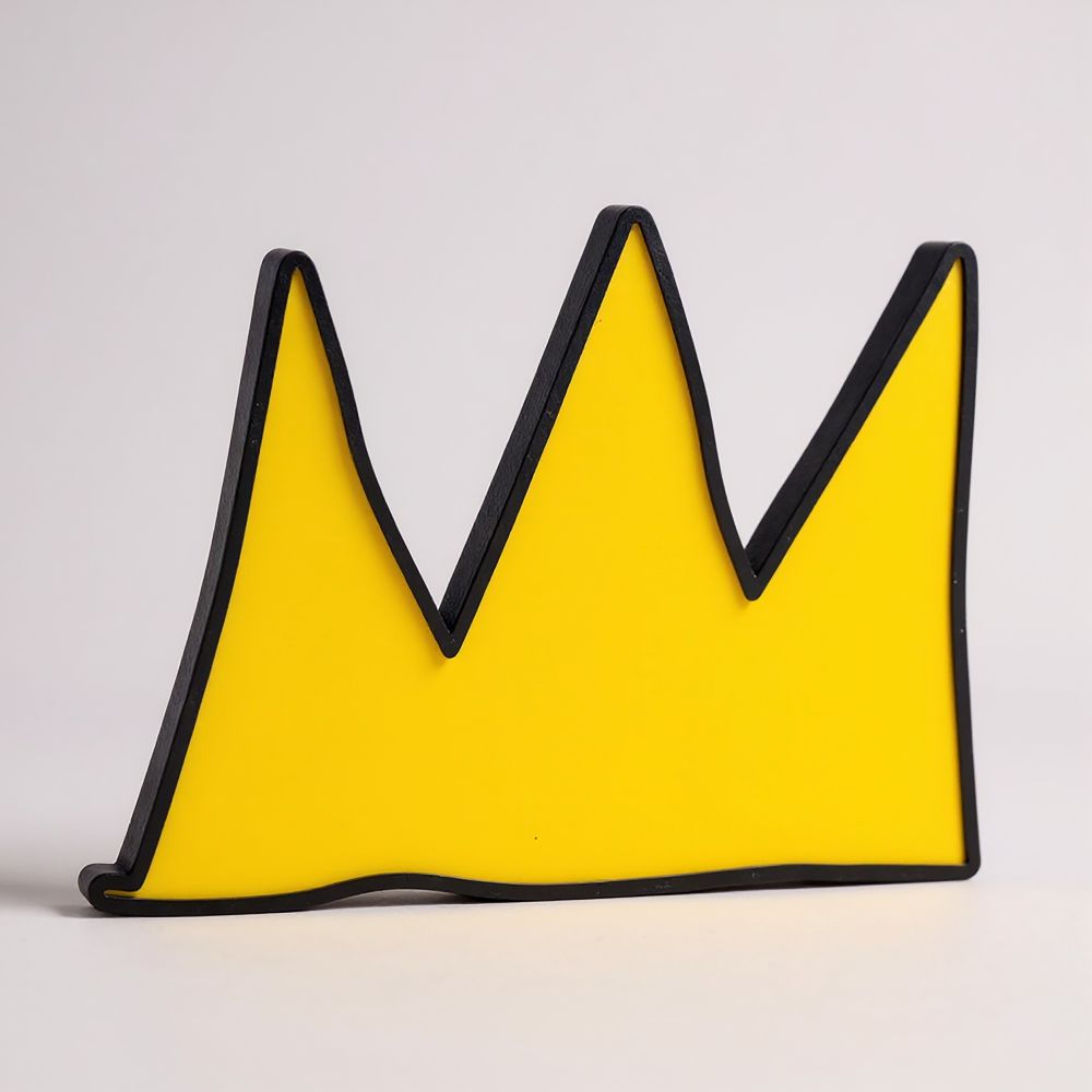 PopBox The Crown by Jean Michel Basquiat